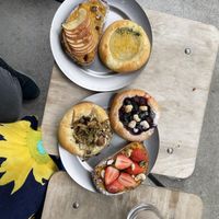 All vegan pastries -- but there's many more to choose from!  at Universal Bakes and Cafe in Tokyo