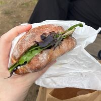 Leafy Sandwich  at Universal Bakes and Cafe in Tokyo