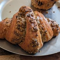 Zaatar croissant at Universal Bakes and Cafe in Tokyo