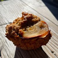 Cinnamon apple muffin at Universal Bakes and Cafe in Tokyo