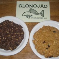 Vegan cookies at Glonojad in Krakow