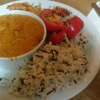 red curry at Glonojad in Krakow