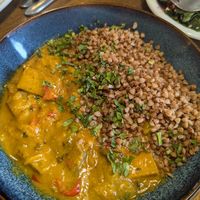 Vegetable Curry with Buckwheat at Glonojad in Krakow