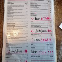 Menu March 2025 at Glonojad in Krakow