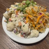 Side salad  at Glonojad in Krakow