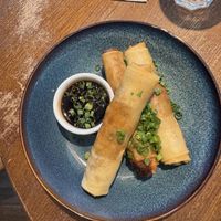 Spring rolls  at Glonojad in Krakow