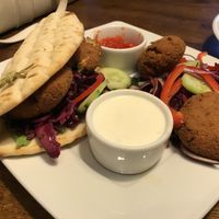 Falafel at Glonojad in Krakow