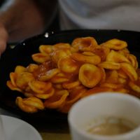 Orecchiette with tomato sauce at Vida in Alberobello