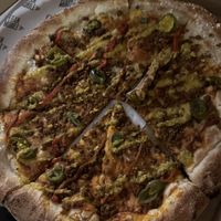 Pizza la chingona  at Vegan Mobile in Santiago