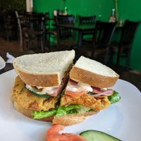 Egg sandwich at Nourish Philly in Philadelphia