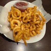 Curly fries!  at Nourish Philly in Philadelphia