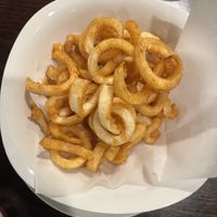Curly fries   at Nourish Philly in Philadelphia