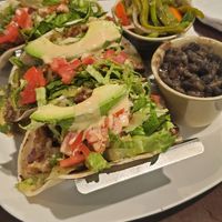Taco platter at Nourish Philly in Philadelphia