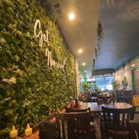 Inside seating area  at Nourish Philly in Philadelphia