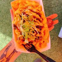 BBQ Mac n Cheese  at Veggies N'at in Pittsburgh