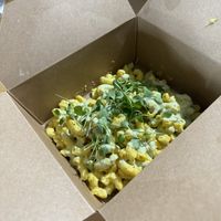 Classic mac n cuz  at Veggies N'at in Pittsburgh