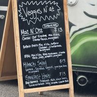 Menu  at Veggies N'at in Pittsburgh