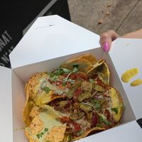 Nachos at Veggies N'at in Pittsburgh