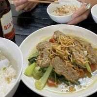 This was the one dish we ordered to share.  at Katze Vegan & Vegetarian  in Hanoi