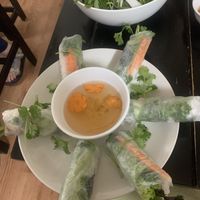 Fresh spring rolls  at Katze Vegan & Vegetarian  in Hanoi