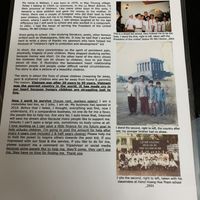 William’s story   at Katze Vegan & Vegetarian  in Hanoi