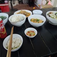 A huge meal for one! 😅 at Katze Vegan & Vegetarian  in Hanoi
