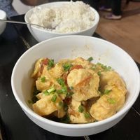 Tofu that comes with your order   at Katze Vegan & Vegetarian  in Hanoi