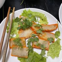 Cinnamon roll vegan ‘pork’   at Katze Vegan & Vegetarian  in Hanoi