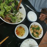 Complementary food (also a big bowl of soup comes for free) at Katze Vegan & Vegetarian  in Hanoi