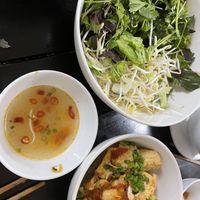 Some of the sidedishes  at Katze Vegan & Vegetarian  in Hanoi