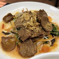 Thịt bò xào chay, Fried vegan beef with vegetables (95k VND)  at Katze Vegan & Vegetarian  in Hanoi