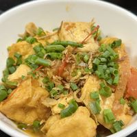 Tofu and tomatoes   at Katze Vegan & Vegetarian  in Hanoi