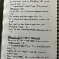 Menu page 4  at Katze Vegan & Vegetarian  in Hanoi