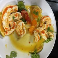 Prawn in orange saucee  at Katze Vegan & Vegetarian  in Hanoi