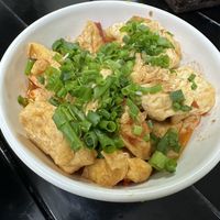 Free - tofu in a tomato sauce   at Katze Vegan & Vegetarian  in Hanoi
