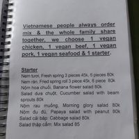  at Katze Vegan & Vegetarian  in Hanoi