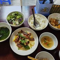 "Ribs" with pineapple + freebies at Katze Vegan & Vegetarian  in Hanoi