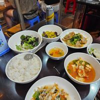 We also got a soup that I forget to take a picture of, they just kept on bringing us food. at Katze Vegan & Vegetarian  in Hanoi