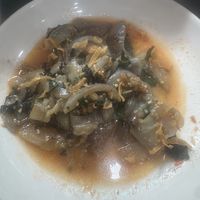 fried aubergine in garlic  at Katze Vegan & Vegetarian  in Hanoi