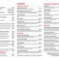 Menu 2 of 2 at Candy Cafe Bar in Cairns