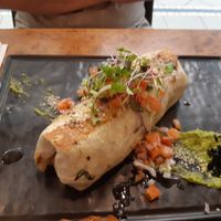 Burrito vegan at Candy Cafe Bar in Cairns