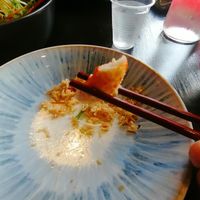 Vegan prawn at Boss Noodles in Katoomba