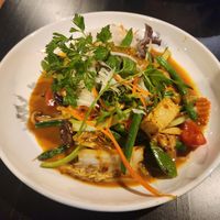 Stay tofu at Boss Noodles in Katoomba