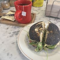 Bagel Garden   at Mazál Bagels & Café in Madrid