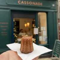 Vegan canelés  at Cassonade Cannelés & Spécialités in Bordeaux