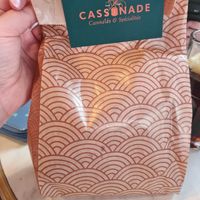 The logo at Cassonade Cannelés & Spécialités in Bordeaux