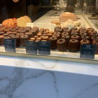 Only cakes on the back where vegan, not the canneles  at Cassonade Cannelés & Spécialités in Bordeaux