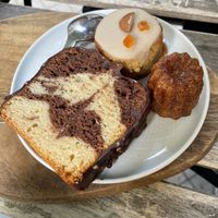 Marble, st James and canelé   at Cassonade Cannelés & Spécialités in Bordeaux