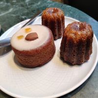 Cannelé and Saint James at Cassonade Cannelés & Spécialités in Bordeaux