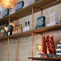 Cannelé molds at Cassonade Cannelés & Spécialités in Bordeaux